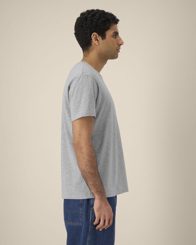 Rocker - Das rundgestrickte Unisex-T-Shirt - Heather Grey - XL bedrucken, Art.-Nr. STTU758C2501X