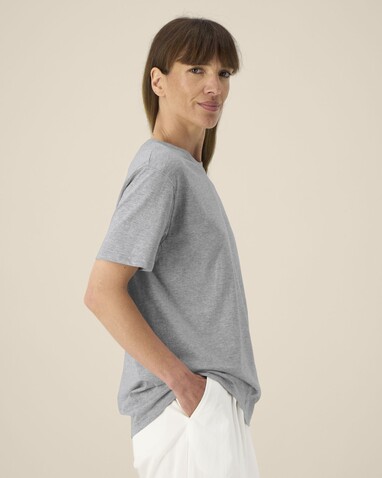 Rocker - Das rundgestrickte Unisex-T-Shirt - Heather Grey - 4XL bedrucken, Art.-Nr. STTU758C2504X