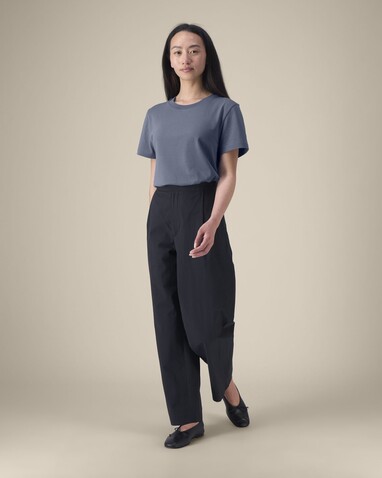 Stella Muser - Das Iconic Damen-T-Shirt - Blue Grey - S bedrucken, Art.-Nr. STTW172C1561S