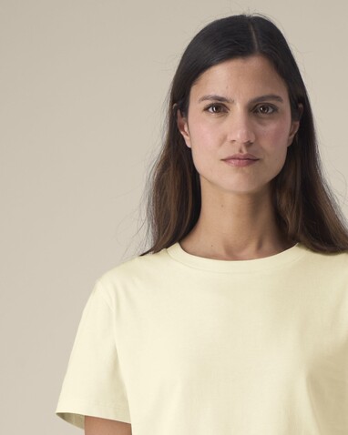 Stella Muser - Das Iconic Damen-T-Shirt - Honey Paper - S bedrucken, Art.-Nr. STTW172C1551S