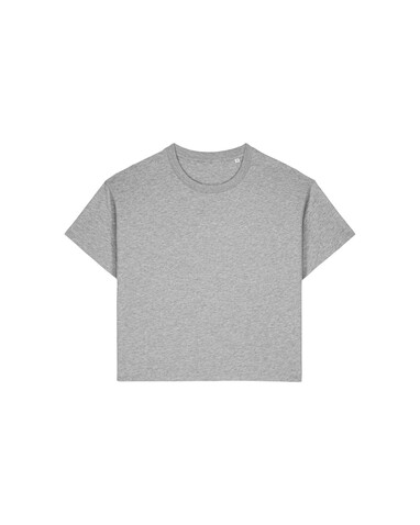 Stella Etta - Das Damen-T-Shirt aus Baumwolle-TENCEL™ Modal - Heather Grey - S bedrucken, Art.-Nr. STTW264C2501S Stella Etta - Das Damen-T-Shirt aus Baumwolle-TENCEL™ Modal - Heather Grey - S bedrucken, Art.-Nr. STTW264C2501S