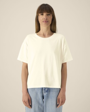 Stella Etta - Das Damen-T-Shirt aus Baumwolle-TENCEL™ Modal - Cream - M bedrucken, Art.-Nr. STTW264C3611M Stella Etta - Das Damen-T-Shirt aus Baumwolle-TENCEL™ Modal - Cream - M bedrucken, Art.-Nr. STTW264C3611M