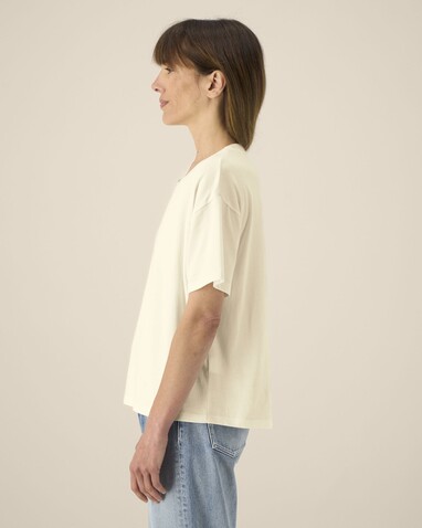 Stella Etta - Das Damen-T-Shirt aus Baumwolle-TENCEL™ Modal - Cream - L bedrucken, Art.-Nr. STTW264C3611L Stella Etta - Das Damen-T-Shirt aus Baumwolle-TENCEL™ Modal - Cream - L bedrucken, Art.-Nr. STTW264C3611L