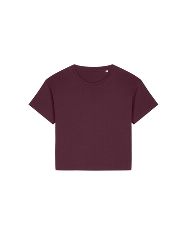 Stella Etta - Das Damen-T-Shirt aus Baumwolle-TENCEL™ Modal - Deep Plum - M bedrucken, Art.-Nr. STTW264C1511M Stella Etta - Das Damen-T-Shirt aus Baumwolle-TENCEL™ Modal - Deep Plum - M bedrucken, Art.-Nr. STTW264C1511M
