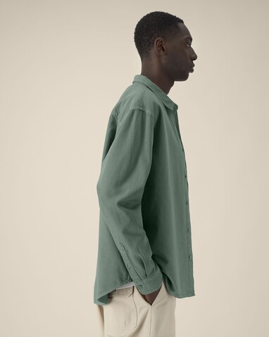 Worker Shirt - Das Relaxed Unisex-Hemd - G. Dyed Green Bay - S bedrucken, Art.-Nr. STWU975C1601S Worker Shirt - Das Relaxed Unisex-Hemd - G. Dyed Green Bay - S bedrucken, Art.-Nr. STWU975C1601S