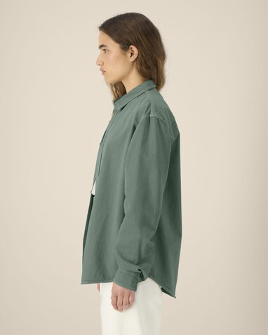 Worker Shirt - Das Relaxed Unisex-Hemd - G. Dyed Green Bay - S bedrucken, Art.-Nr. STWU975C1601S Worker Shirt - Das Relaxed Unisex-Hemd - G. Dyed Green Bay - S bedrucken, Art.-Nr. STWU975C1601S