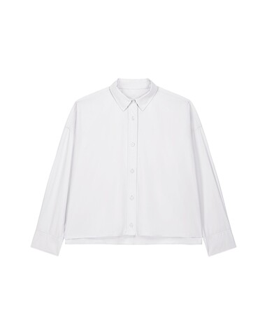 Stella Harper - Das Boxy Damen-Hemd - White - S bedrucken, Art.-Nr. STWW270C0011S