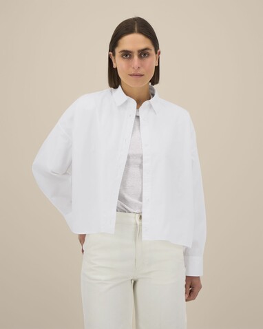 Stella Harper - Das Boxy Damen-Hemd - White - S bedrucken, Art.-Nr. STWW270C0011S