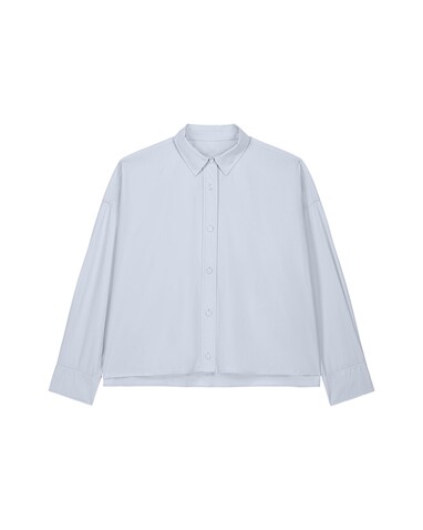 Stella Harper - Das Boxy Damen-Hemd - Summer Blue - L bedrucken, Art.-Nr. STWW270C3661L Stella Harper - Das Boxy Damen-Hemd - Summer Blue - L bedrucken, Art.-Nr. STWW270C3661L
