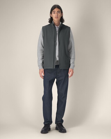 Stanley Trail Blazer - Die Herren-Softshellweste - Anthracite - L bedrucken, Art.-Nr. STJM235C2531L