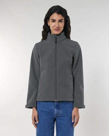 Stella Navigator - Die Damen-Softshelljacke - Anthracite - XS bedrucken, Art.-Nr. STJW166C253XS
