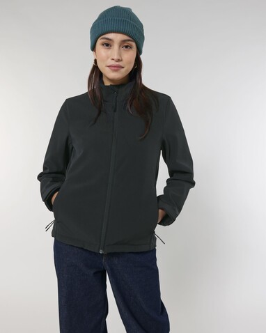 Stella Navigator - Die Damen-Softshelljacke - Black - XXL bedrucken, Art.-Nr. STJW166C0022X