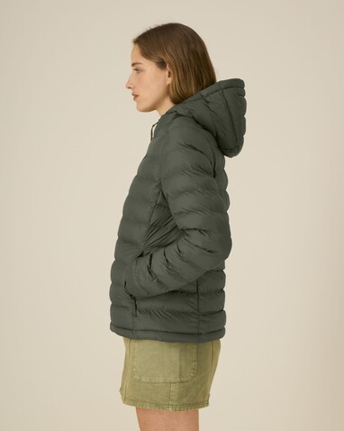 Stella Voyager 2.0 - Die wattierte Damen-Jacke - Khaki - XS bedrucken, Art.-Nr. STJW191C223XS