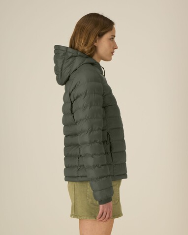 Stella Voyager 2.0 - Die wattierte Damen-Jacke - Khaki - XS bedrucken, Art.-Nr. STJW191C223XS