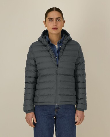 Stella Voyager 2.0 - Die wattierte Damen-Jacke - Anthracite - L bedrucken, Art.-Nr. STJW191C2531L