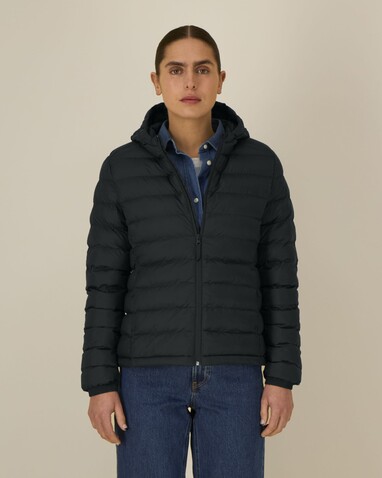 Stella Voyager 2.0 - Die wattierte Damen-Jacke - Black - L bedrucken, Art.-Nr. STJW191C0021L