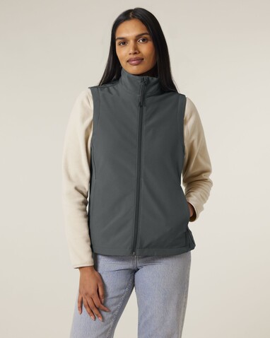 Stella Trail Blazer - Die Damen-Softshellweste - Anthracite - S bedrucken, Art.-Nr. STJW236C2531S