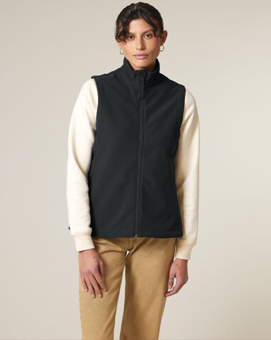 Stella Trail Blazer - Die Damen-Softshellweste - Black - S bedrucken, Art.-Nr. STJW236C0021S