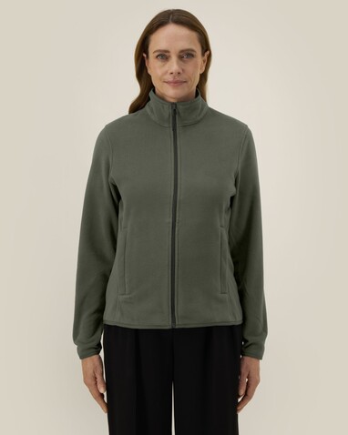 Stella Guider - Die Damen-Fleecejacke - Khaki - L bedrucken, Art.-Nr. STJW239C2231L