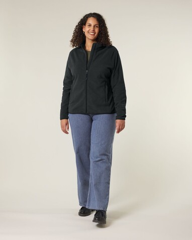 Stella Guider - Die Damen-Fleecejacke - Black - XL bedrucken, Art.-Nr. STJW239C0021X