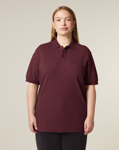 Prepster 2.0 - Das Unisex-Polo - Burgundy - XS bedrucken, Art.-Nr. STPU222C244XS Prepster 2.0 - Das Unisex-Polo - Burgundy - XS bedrucken, Art.-Nr. STPU222C244XS
