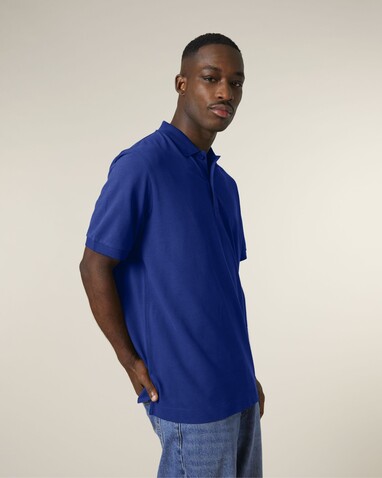 Prepster 2.0 - Das Unisex-Polo - Worker Blue - XS bedrucken, Art.-Nr. STPU222C088XS
