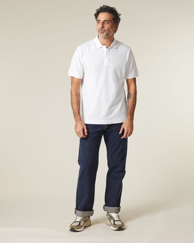 Prepster 2.0 - Das Unisex-Polo - White - XS bedrucken, Art.-Nr. STPU222C001XS