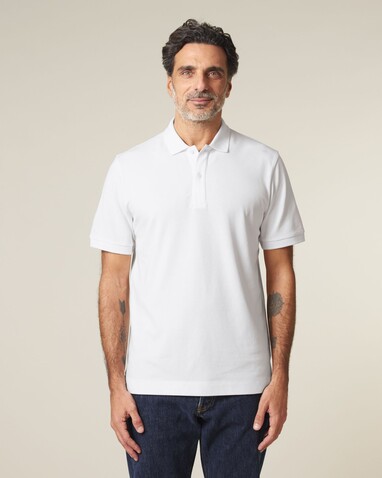 Prepster 2.0 - Das Unisex-Polo - White - L bedrucken, Art.-Nr. STPU222C0011L