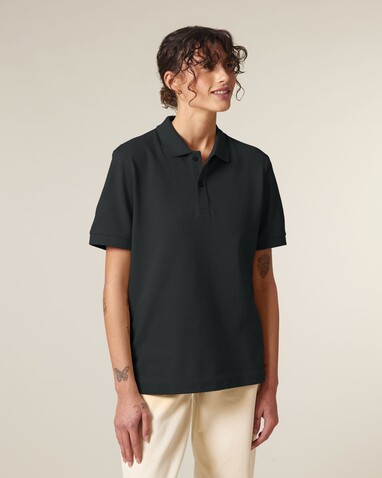 Prepster 2.0 - Das Unisex-Polo - Black - XXL bedrucken, Art.-Nr. STPU222C0022X