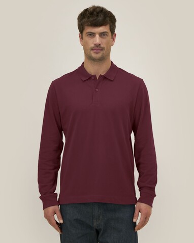 Prepster 2.0 Long Sleeve - Das Langarm-Unisex-Polo - Burgundy - 3XL bedrucken, Art.-Nr. STPU223C2443X Prepster 2.0 Long Sleeve - Das Langarm-Unisex-Polo - Burgundy - 3XL bedrucken, Art.-Nr. STPU223C2443X