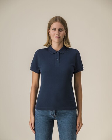 Stella Coaster - Das Damen-Polo - French Navy - XXL bedrucken, Art.-Nr. STPW977C7272X