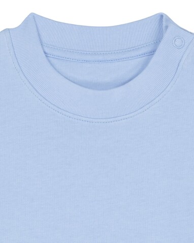 Baby Changer - Das Iconic Baby-Rundhals-Sweatshirt - Blue Soul - 18-24 m/86-92cm bedrucken, Art.-Nr. STSB920C149B4