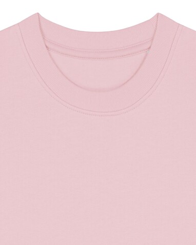 Mini Changer 2.0 - Das Iconic Kinder-Sweatshirt - Cotton Pink - 7-8/122-128cm bedrucken, Art.-Nr. STSK181C00507