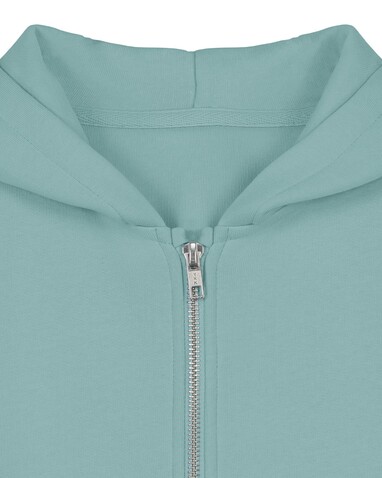 Mini Cultivator 2.0 - Der Iconic Kinder-Zip-Hoodie - Teal Monstera - 9-11/134-146cm bedrucken, Art.-Nr. STSK182C06009