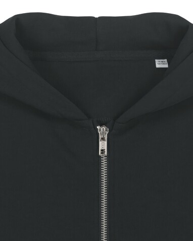 Mini Cultivator 2.0 - Der Iconic Kinder-Zip-Hoodie - Black - 3-4/98-104cm bedrucken, Art.-Nr. STSK182C00203