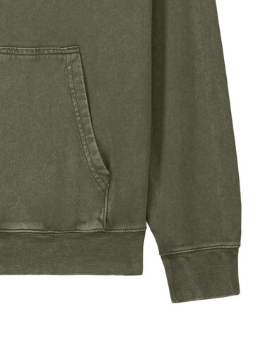 Archer Vintage - Der Garment-Dyed Unisex-Hoodie aus French Terry - G. Dyed Khaki - XS bedrucken, Art.-Nr. STSU040C109XS Archer Vintage - Der Garment-Dyed Unisex-Hoodie aus French Terry - G. Dyed Khaki - XS bedrucken, Art.-Nr. STSU040C109XS
