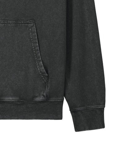 Archer Vintage - Der Garment-Dyed Unisex-Hoodie aus French Terry - G. Dyed Black Rock - 3XL bedrucken, Art.-Nr. STSU040C1403X