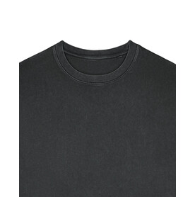 Matcher Vintage - Das Garment-Dyed Rundhals-Unisex-Sweatshirt aus French Terry - G. Dyed Black Rock - 3XL bedrucken, Art.-Nr. STSU085C1403X