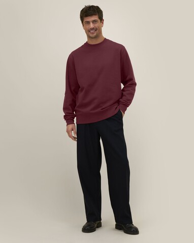 Changer 2.0 - Das Iconic Rundhals-Unisex-Sweatshirt - Burgundy - M bedrucken, Art.-Nr. STSU178C2441M