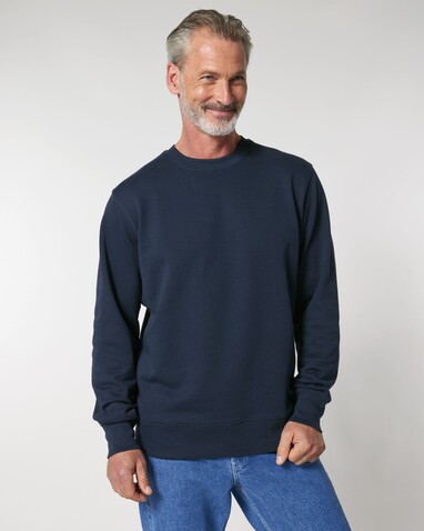 Changer 2.0 - Das Iconic Rundhals-Unisex-Sweatshirt - French Navy - XL bedrucken, Art.-Nr. STSU178C7271X