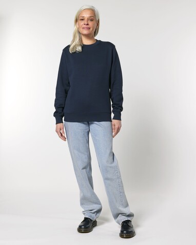 Changer 2.0 - Das Iconic Rundhals-Unisex-Sweatshirt - French Navy - M bedrucken, Art.-Nr. STSU178C7271M
