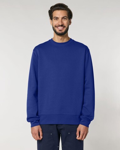 Changer 2.0 - Das Iconic Rundhals-Unisex-Sweatshirt - Worker Blue - 5XL bedrucken, Art.-Nr. STSU178C0885X