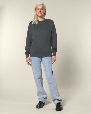 Changer 2.0 - Das Iconic Rundhals-Unisex-Sweatshirt - Anthracite - S bedrucken, Art.-Nr. STSU178C2531S