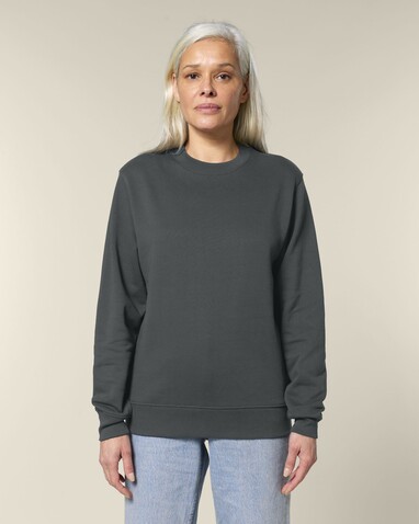 Changer 2.0 - Das Iconic Rundhals-Unisex-Sweatshirt - Anthracite - M bedrucken, Art.-Nr. STSU178C2531M