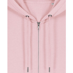 Cultivator 2.0 - Das Iconic Unisex-Zip-Thru-Hoodie-Sweatshirt - Cotton Pink - 3XL bedrucken, Art.-Nr. STSU179C0053X