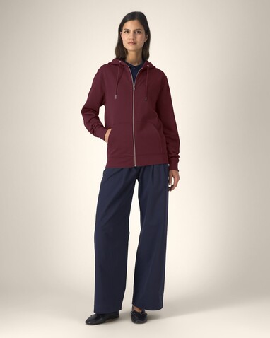 Cultivator 2.0 - Der Iconic Unisex-Zip-Hoodie - Burgundy - XXS bedrucken, Art.-Nr. STSU179C2442S
