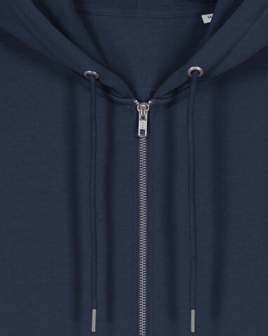 Cultivator 2.0 - Der Iconic Unisex-Zip-Hoodie - French Navy - S bedrucken, Art.-Nr. STSU179C7271S