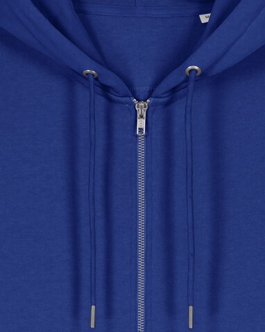 Cultivator 2.0 - Der Iconic Unisex-Zip-Hoodie - Worker Blue - S bedrucken, Art.-Nr. STSU179C0881S