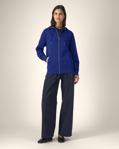 Cultivator 2.0 - Der Iconic Unisex-Zip-Hoodie - Worker Blue - XS bedrucken, Art.-Nr. STSU179C088XS