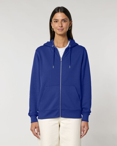 Cultivator 2.0 - Der Iconic Unisex-Zip-Hoodie - Worker Blue - M bedrucken, Art.-Nr. STSU179C0881M